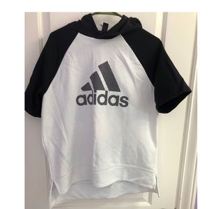Adidas Short Sleeve Hoodie